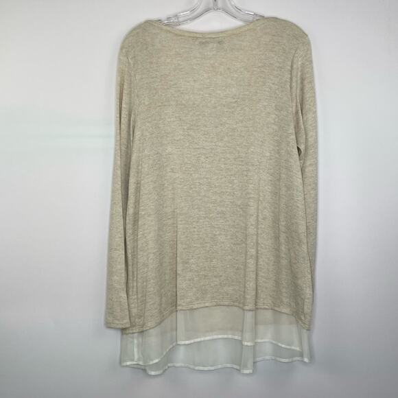 Lilly McKay collection long sleeve tunic blouse women's size Large - Picture 5 of 10
